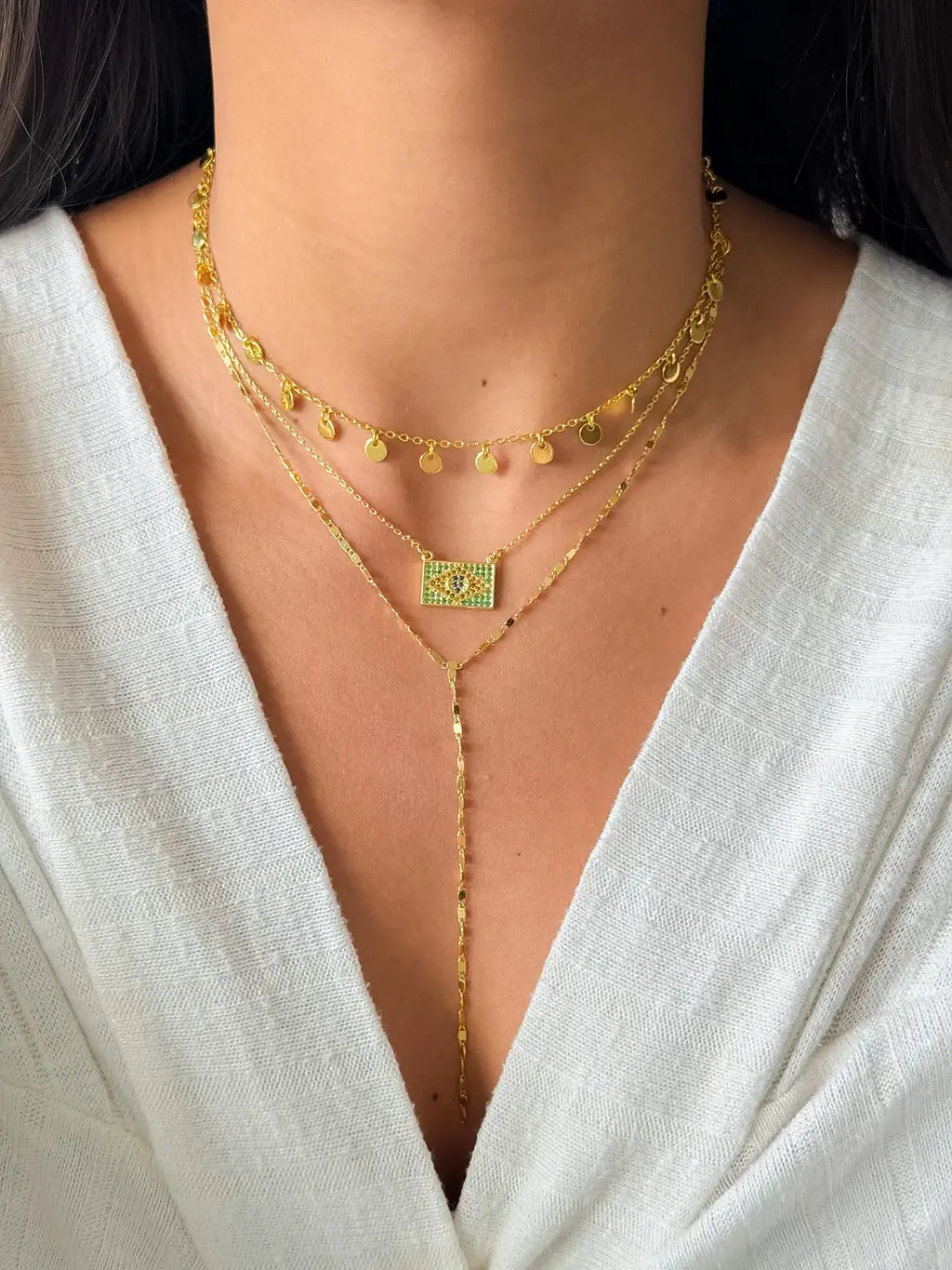 Kit Brasil e medalha dourado da YSY Acessórios